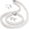 Moti Mala South Freshwater Beads Pearl Mala Jewellery Set For Women & Girls Certified By Lab