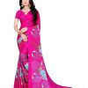 Women's Printed Crepe Saree, Traditional Indian Ethnic Wear Saree for Women/Girls - Image 4