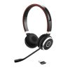 Jabra Evolve 65 SE Link380a MS Stereo- On Ear Bluetooth Headphones with Noise-Cancelling Microphone, Long-Lasting Battery and Dual Connectivity - Works with All Other Platforms - Black