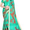 Women's Printed Crepe Saree, Traditional Indian Ethnic Wear Saree for Women/Girls - Image 3