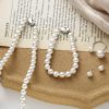Moti Mala South Freshwater Beads Pearl Mala Jewellery Set For Women & Girls Certified By Lab - Image 3