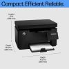 Roll over image to zoom in HP Laserjet Pro M126Nw All-in-One B&W Monochrome Printer for Home: Print, Copy, & Scan, Compact, Easy Mobile Printing, Black - Image 2