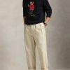 Men Lunar New Year Polo Bear Hoodie - Image 2