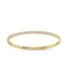 PC Jeweller 14k (585) Yellow Gold and Solitaire Bangle for Women - Image 3