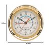 7.5 Captain Tide Clock with Lacquer Coating Nautical Tropical Home Decor - Image 2