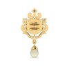 The Zelmira 18KT Yellow Gold and Diamond Earrings - Image 4