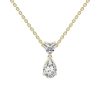 Diamonds Lab Grown Diamond Dangling Pendant Necklace