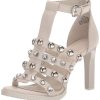 Karl Lagerfeld Paris Women's Brexton-T Strap Sandal