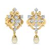 The Zelmira 18KT Yellow Gold and Diamond Earrings