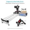 Proaim Fusion Video/Film Camera Dolly Slider with Track Ends. Runs on Tracks & Flat Surfaces. Payload up to 100kg /220lb. (DL-FUSN-01) - Image 4