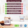 Pintola Almond Butter Crunchy 1kg - All Natural Unsalted Butter, Healthy Almond Butter Unsweetened for Bread Spreads, Vegan - Image 5