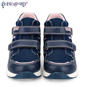 Toddlers Orthopedic Shoes，Kids High-top Corrective Sneakers for Boys and Girls with Arch and Ankle Support, Non-Slip Soles