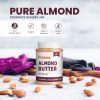 Pintola Almond Butter Crunchy 1kg - All Natural Unsalted Butter, Healthy Almond Butter Unsweetened for Bread Spreads, Vegan - Image 6