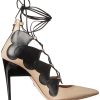 Ruthie Davis Women's Kant, Nude/Black, 37.5 EU/7.5 M US - Image 3