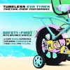 Leader Buddy Kids Cycle 14T with Training Wheels (SEMI-Assembled) for Boys and Girls Ideal for Age Group 2-5 Years | Frame: 8 Inches (14T, Sea Green_Light Pink) - Image 3