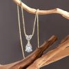 Diamonds Lab Grown Diamond Dangling Pendant Necklace - Image 5