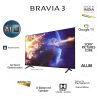 Sony BRAVIA 3 Series 164 cm (65 inches) 4K Ultra HD AI Smart LED Google TV K-65S30B (Black) - Image 2