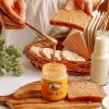 Brawny Bear Peanut Butter, Chocolate Hazelnut Spread & Almond Butter Combo, 100% Natural Sweetened with Dates, Vegan, Smooth Healthy Nut Butter, No Added Sugar & Preservative Pack of 3-200 gm each - Image 4
