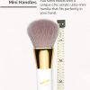 Veil Cosmetics Pro On The Go 5 Piece Makeup Brush Set | Vegan Travel Size Professional Makeup Brushes | 100% Synthetic Bristles - Image 3