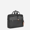 Solid Medium Laptop Bag With Monster Key Fob - Image 3