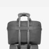 Solid Medium Laptop Bag With Monster Key Fob - Image 4