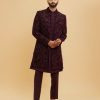 Men Embroidered Sherwani Set