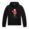 Men Lunar New Year Polo Bear Hoodie