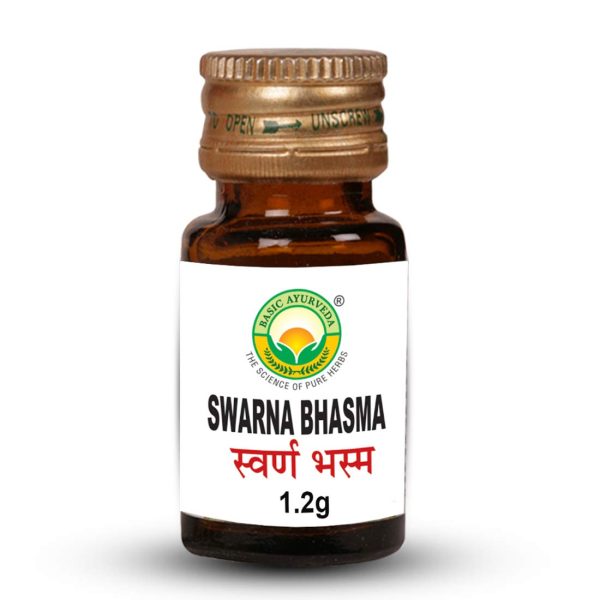 BASIC AYURVEDA Swarna (Gold) Bhasma 1.2 Grams Pack Of 2 | Certified Organic 100% Natural & Pure | Ayurvedic Supplements For Good Health | A Powerful Blend Of Natural Ingredients Extra Strength Formula - Image 2