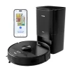 Eureka Forbes SmartClean, 5000 Pa HyperSuction Robotic Vacuum Cleaner with AutoBin, Black