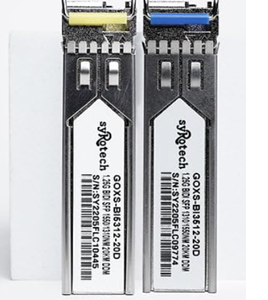 Syrotech 20KM 1.25G 1310 Single Mode Single Fiber SFP Module - Pair