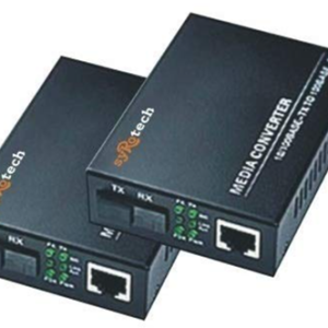 Syrotech Media Converter Single Mode Dual Fiber 10/100 20 km