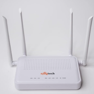 Syrotech SY GPON 2010 WADONT Dual Band XPON ONT with 4 Antenna Fiber Broadband with Voice Wireless Router